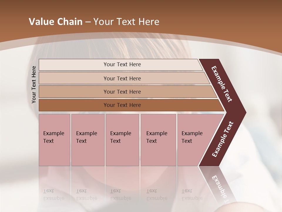 Adorable Lying Plasma PowerPoint Template