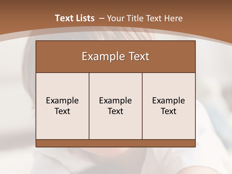 Adorable Lying Plasma PowerPoint Template