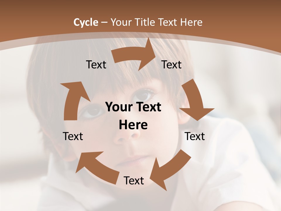 Adorable Lying Plasma PowerPoint Template