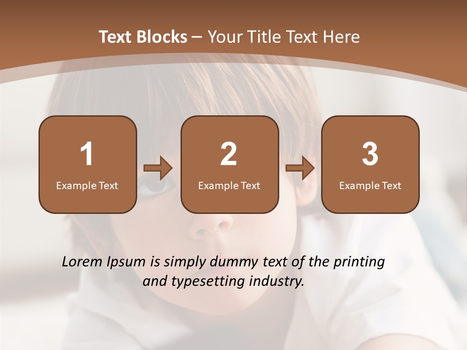 Adorable Lying Plasma PowerPoint Template