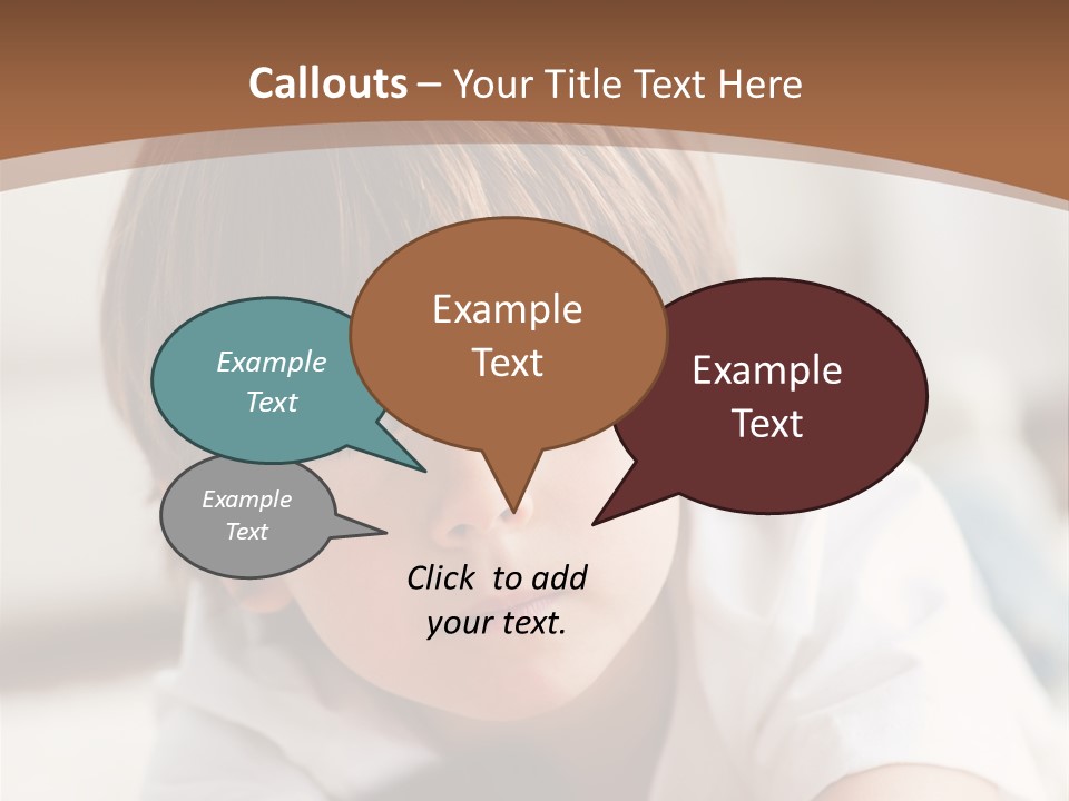 Adorable Lying Plasma PowerPoint Template