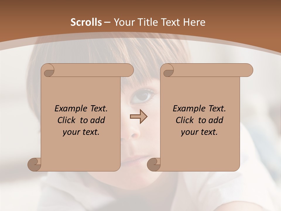 Adorable Lying Plasma PowerPoint Template