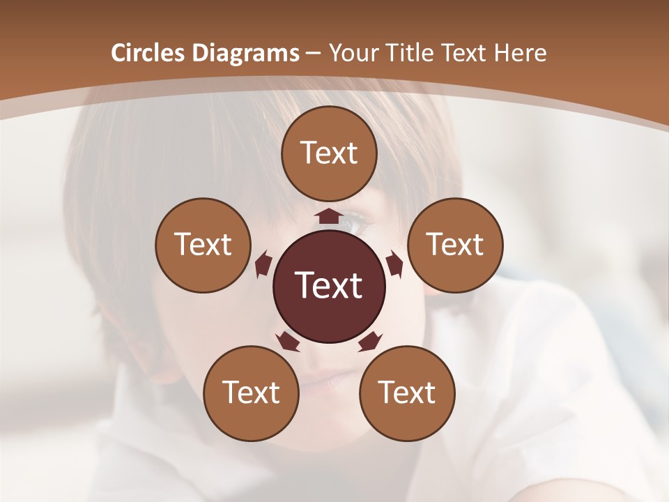 Adorable Lying Plasma PowerPoint Template