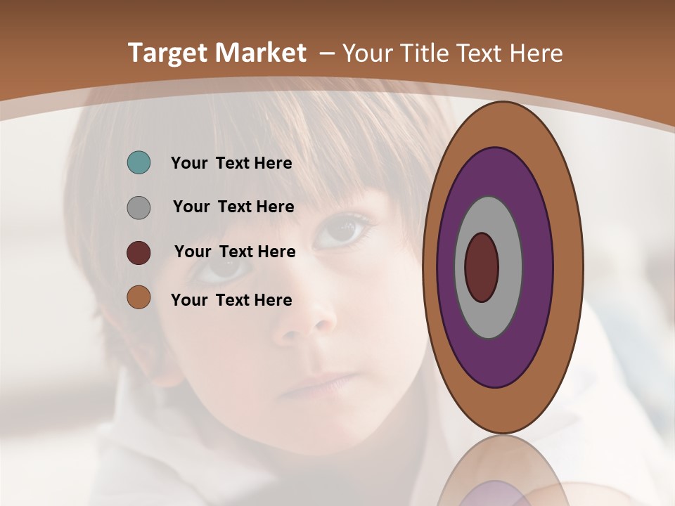 Adorable Lying Plasma PowerPoint Template