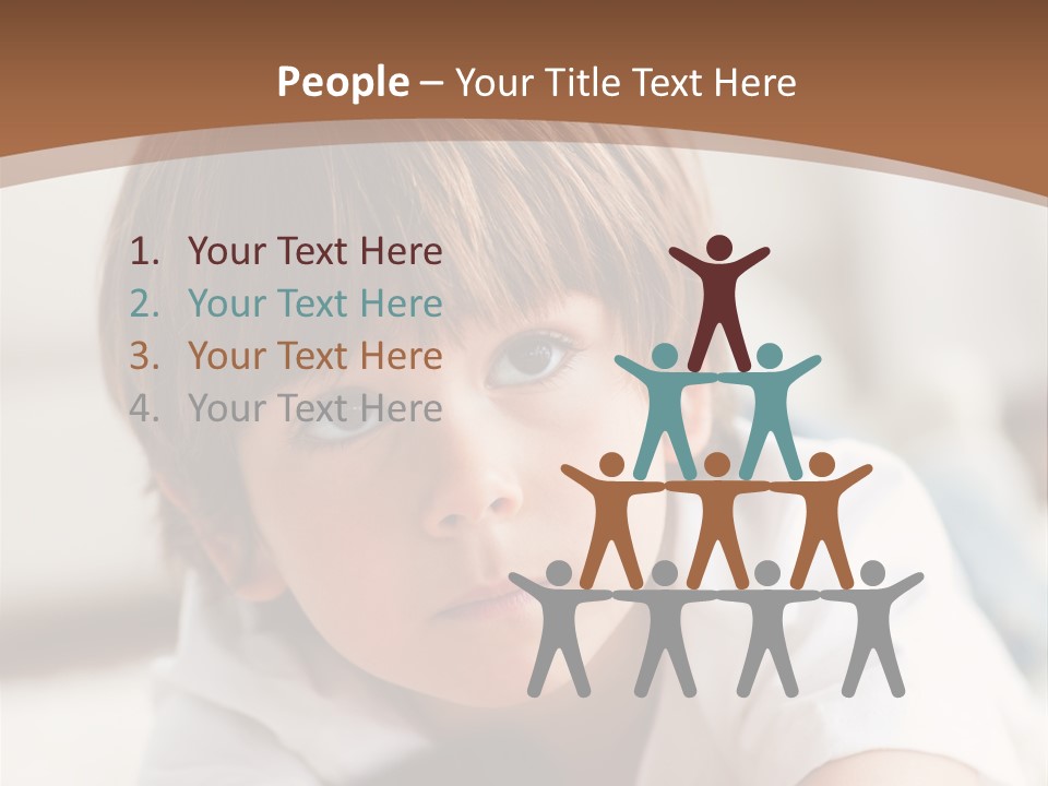 Adorable Lying Plasma PowerPoint Template