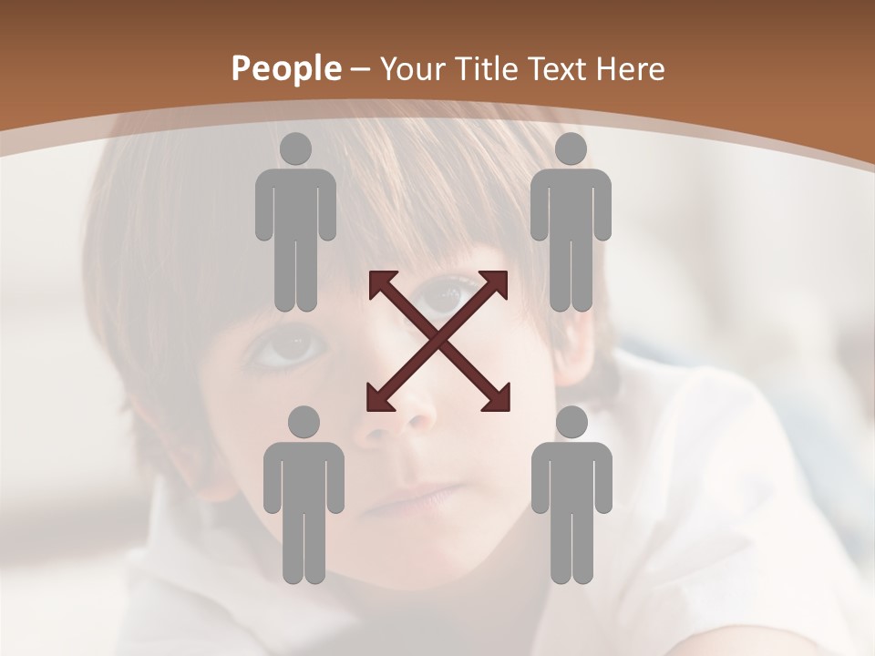 Adorable Lying Plasma PowerPoint Template