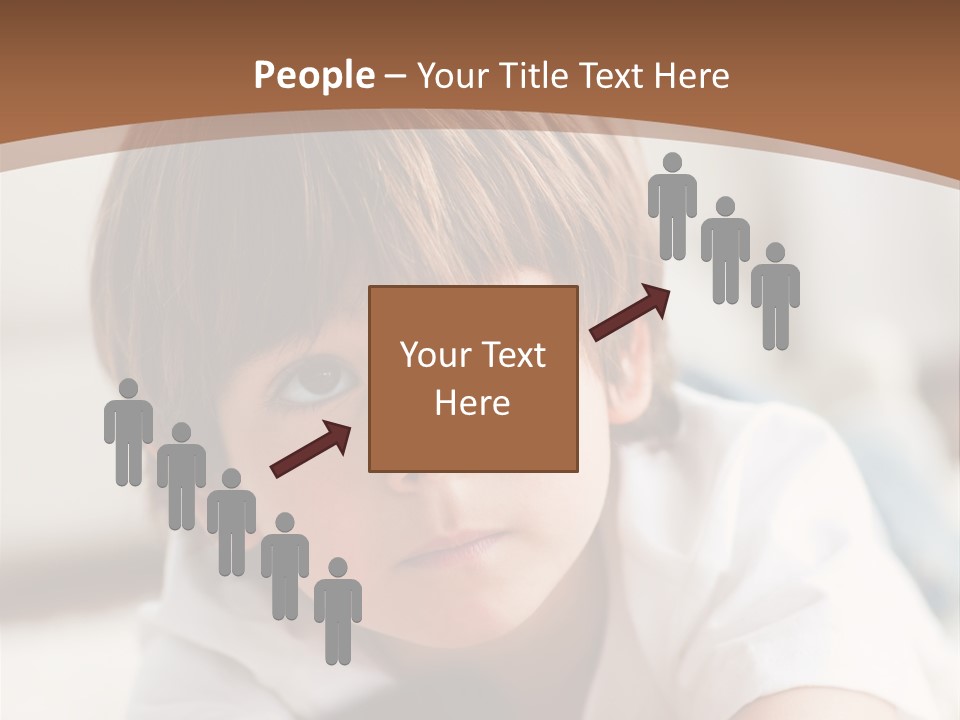 Adorable Lying Plasma PowerPoint Template