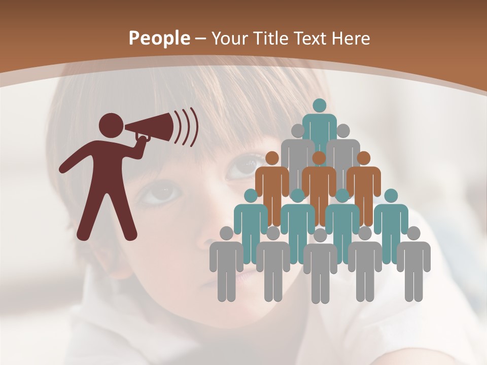 Adorable Lying Plasma PowerPoint Template