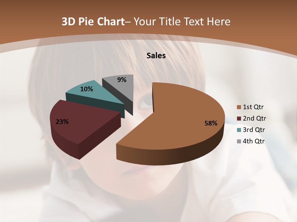 Adorable Lying Plasma PowerPoint Template