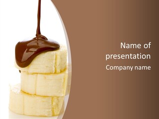 Sweet Melting Isolated PowerPoint Template