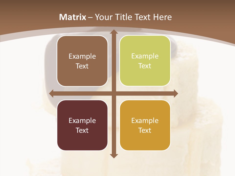Sweet Melting Isolated PowerPoint Template