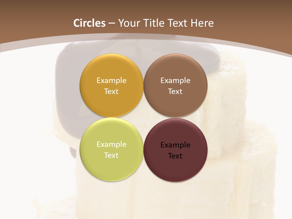 Sweet Melting Isolated PowerPoint Template