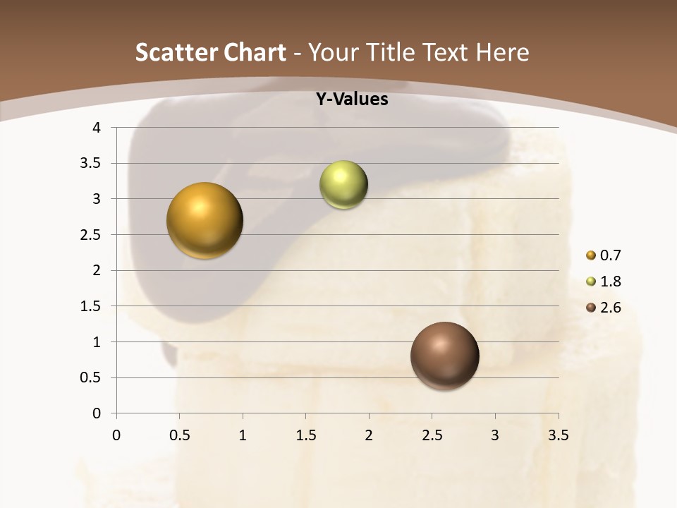 Sweet Melting Isolated PowerPoint Template
