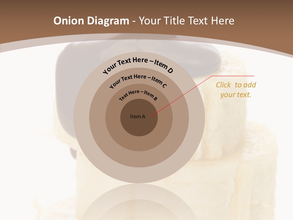Sweet Melting Isolated PowerPoint Template