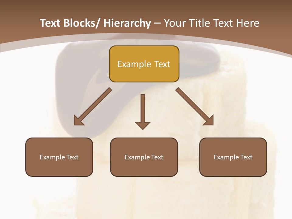 Sweet Melting Isolated PowerPoint Template