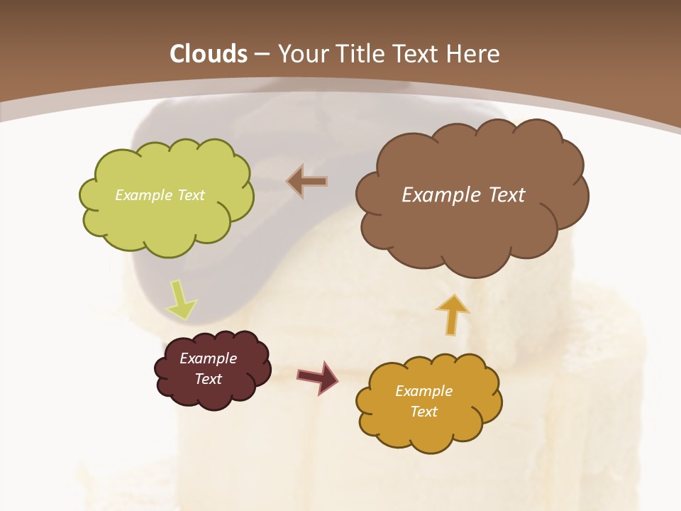 Sweet Melting Isolated PowerPoint Template