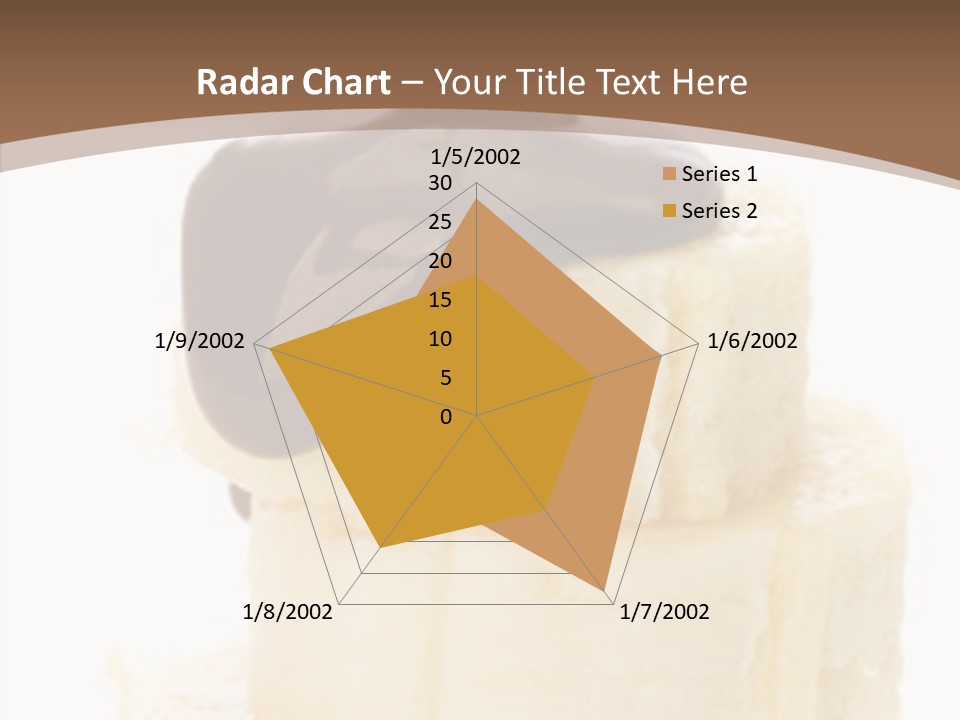 Sweet Melting Isolated PowerPoint Template