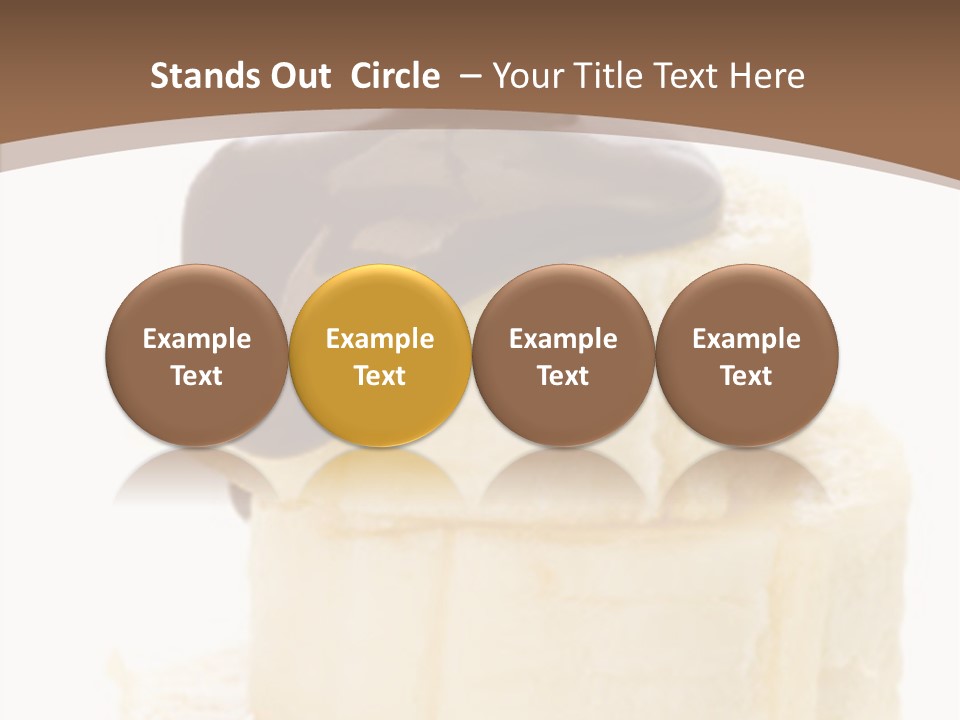 Sweet Melting Isolated PowerPoint Template