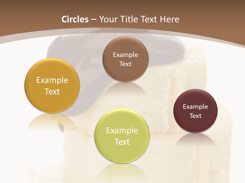 Sweet Melting Isolated PowerPoint Template