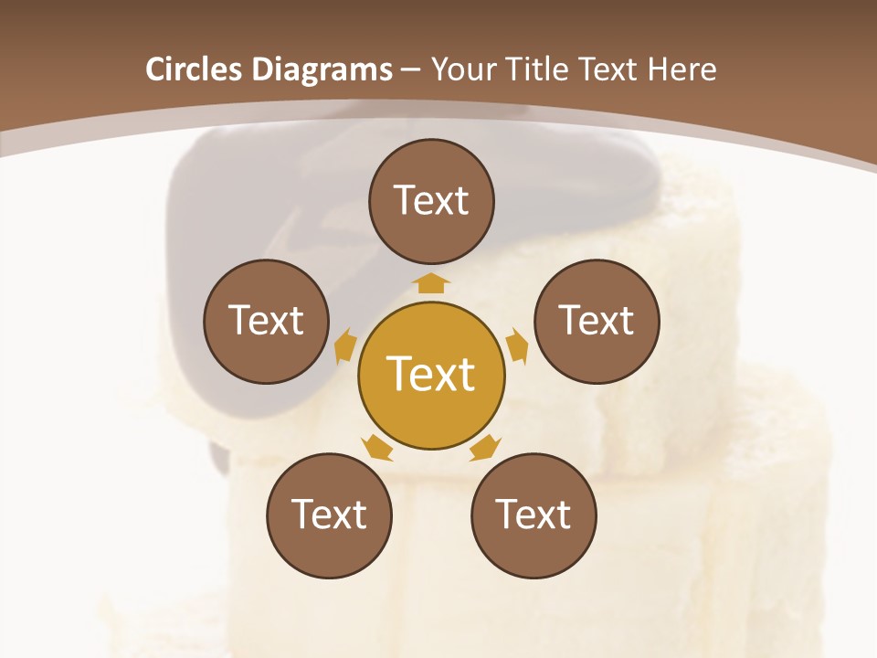 Sweet Melting Isolated PowerPoint Template