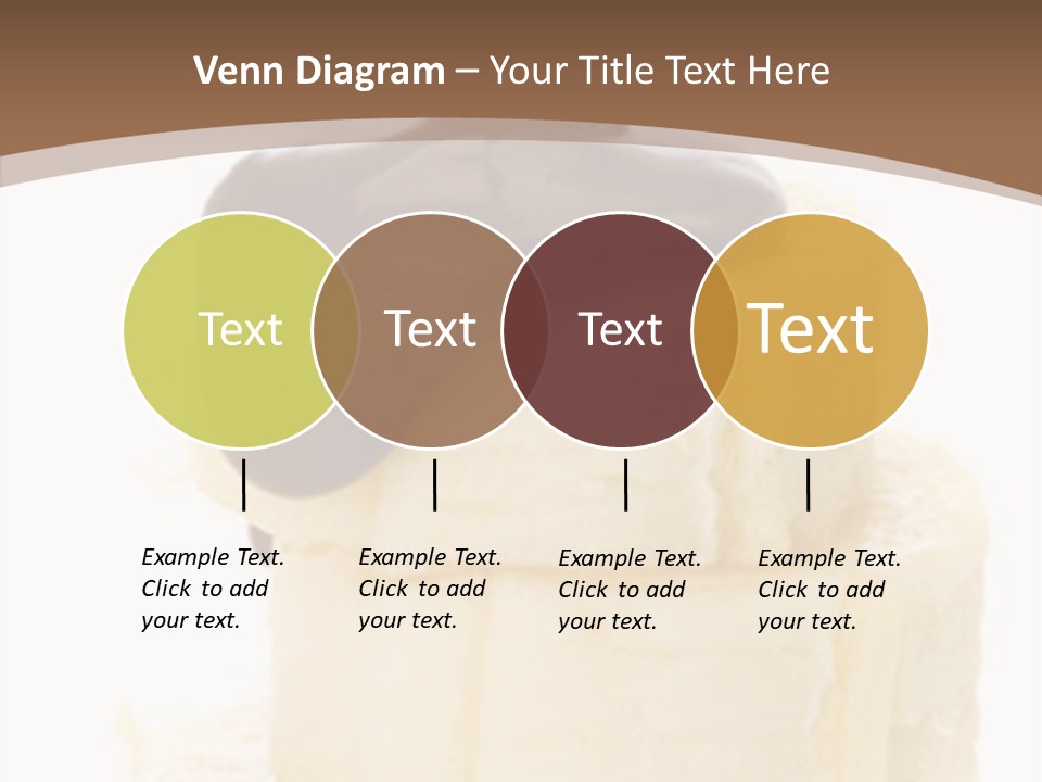 Sweet Melting Isolated PowerPoint Template