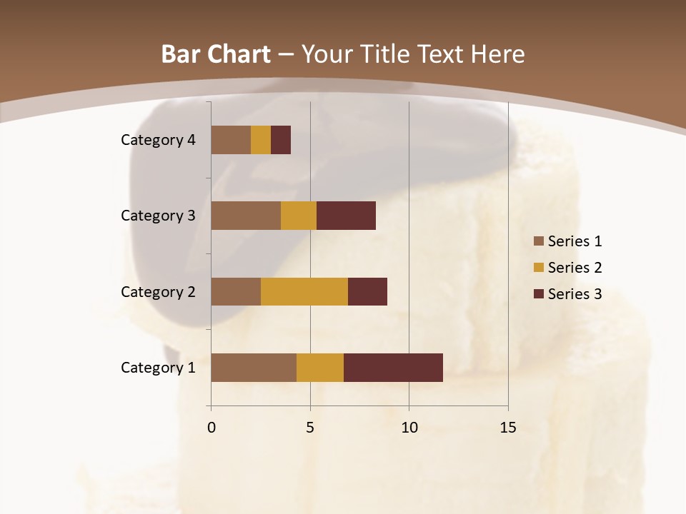 Sweet Melting Isolated PowerPoint Template