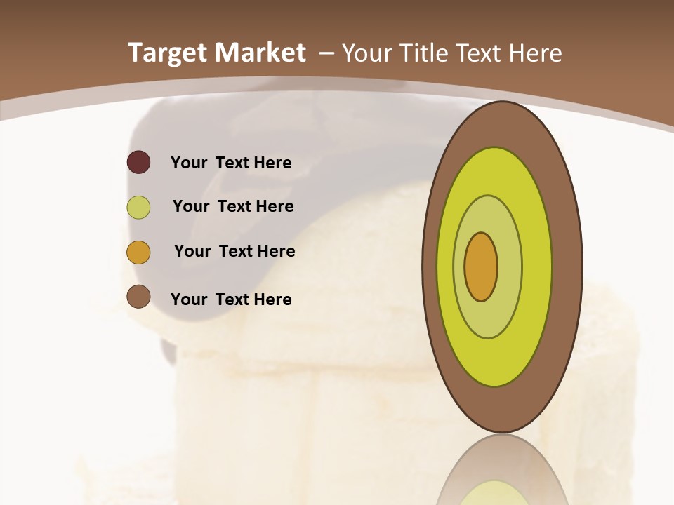 Sweet Melting Isolated PowerPoint Template