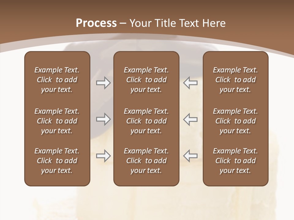 Sweet Melting Isolated PowerPoint Template