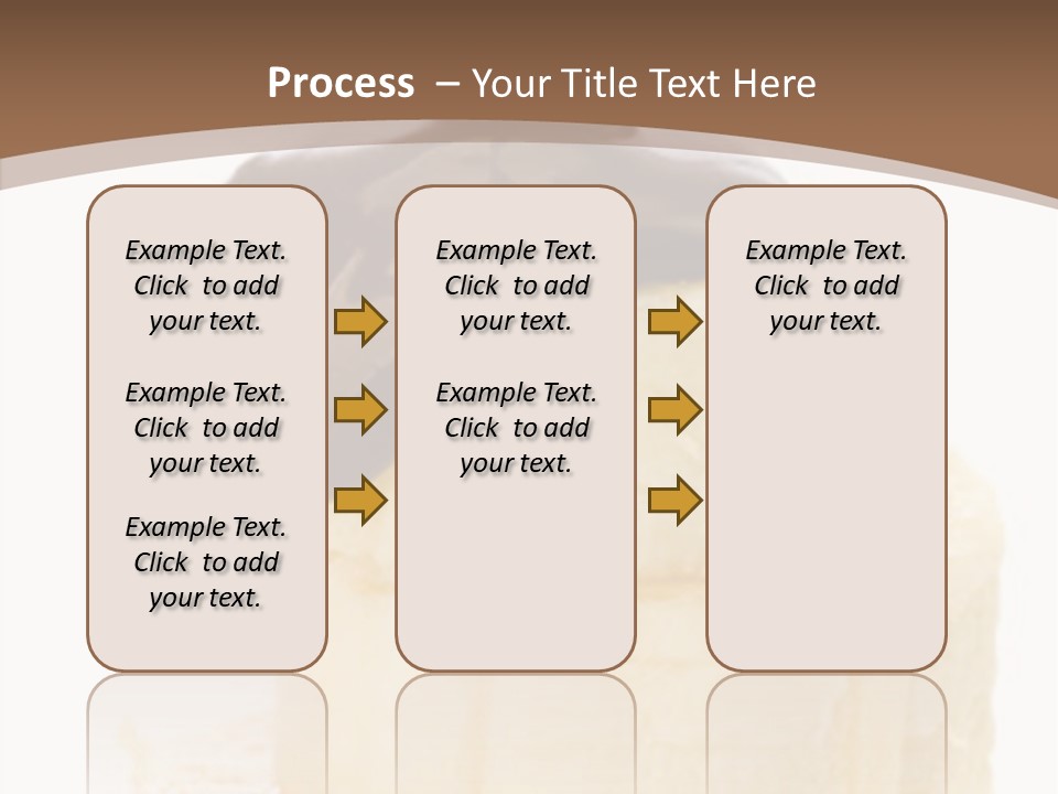 Sweet Melting Isolated PowerPoint Template