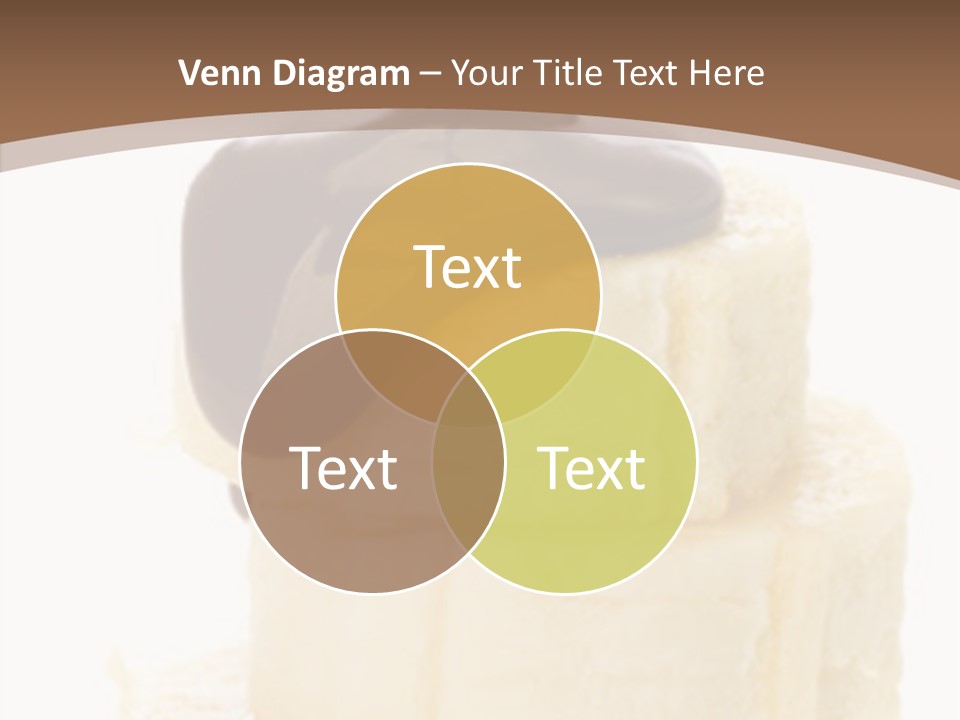 Sweet Melting Isolated PowerPoint Template