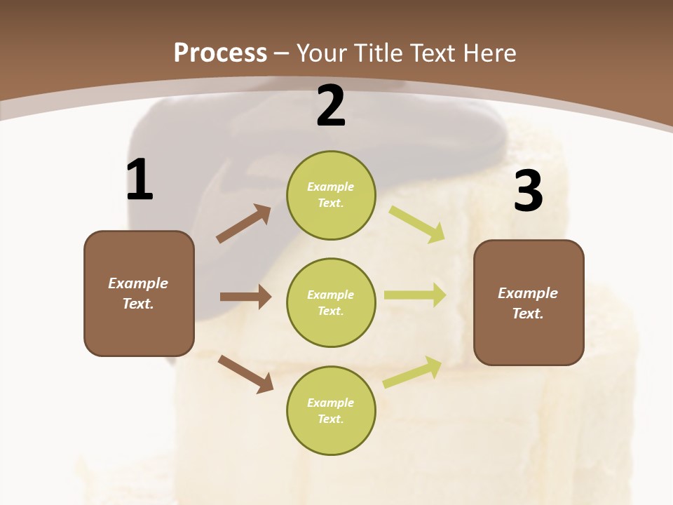 Sweet Melting Isolated PowerPoint Template