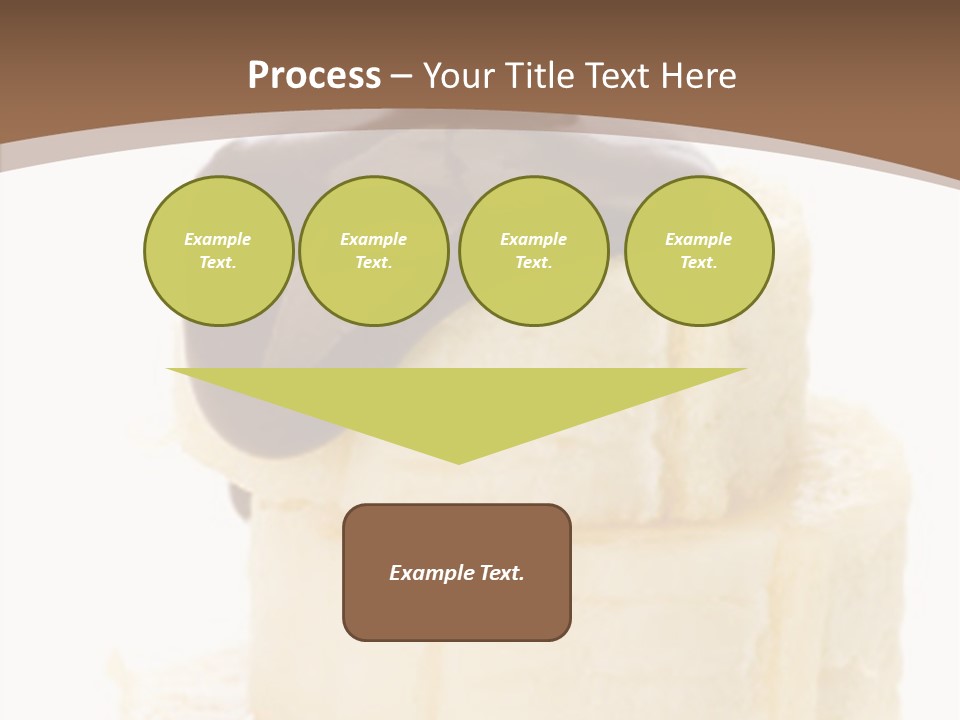 Sweet Melting Isolated PowerPoint Template