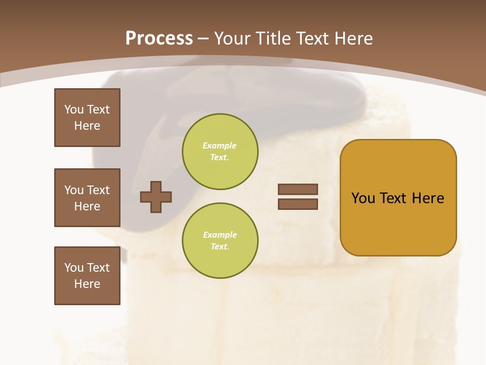 Sweet Melting Isolated PowerPoint Template