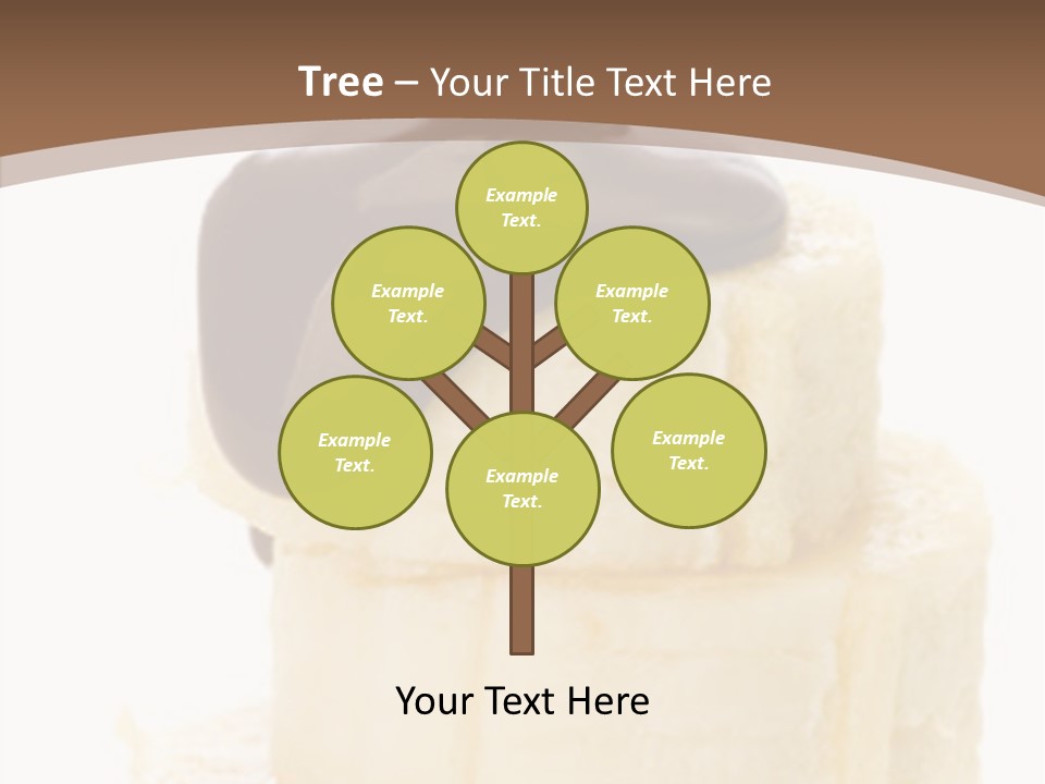 Sweet Melting Isolated PowerPoint Template