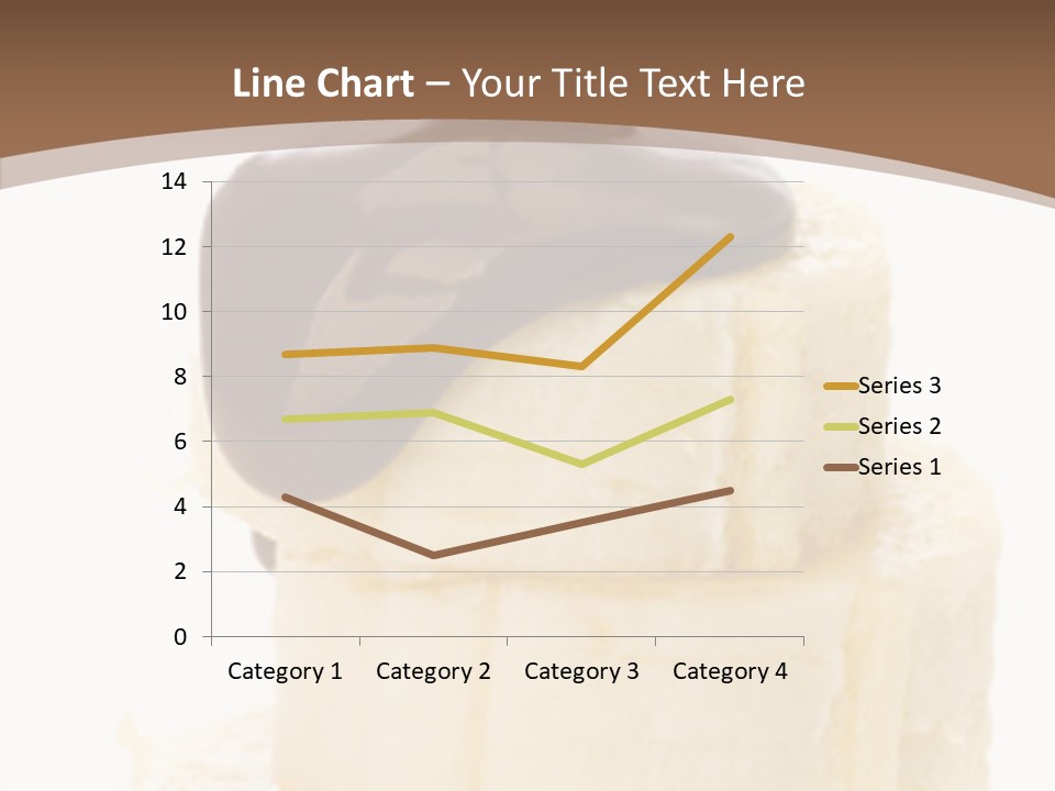 Sweet Melting Isolated PowerPoint Template