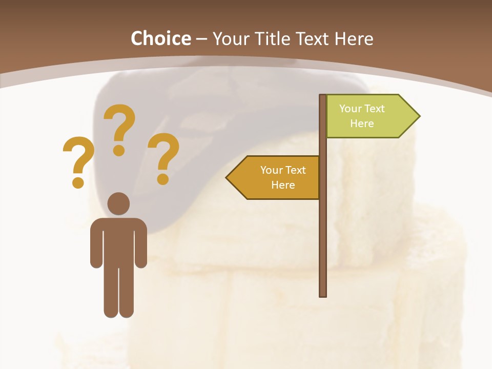 Sweet Melting Isolated PowerPoint Template