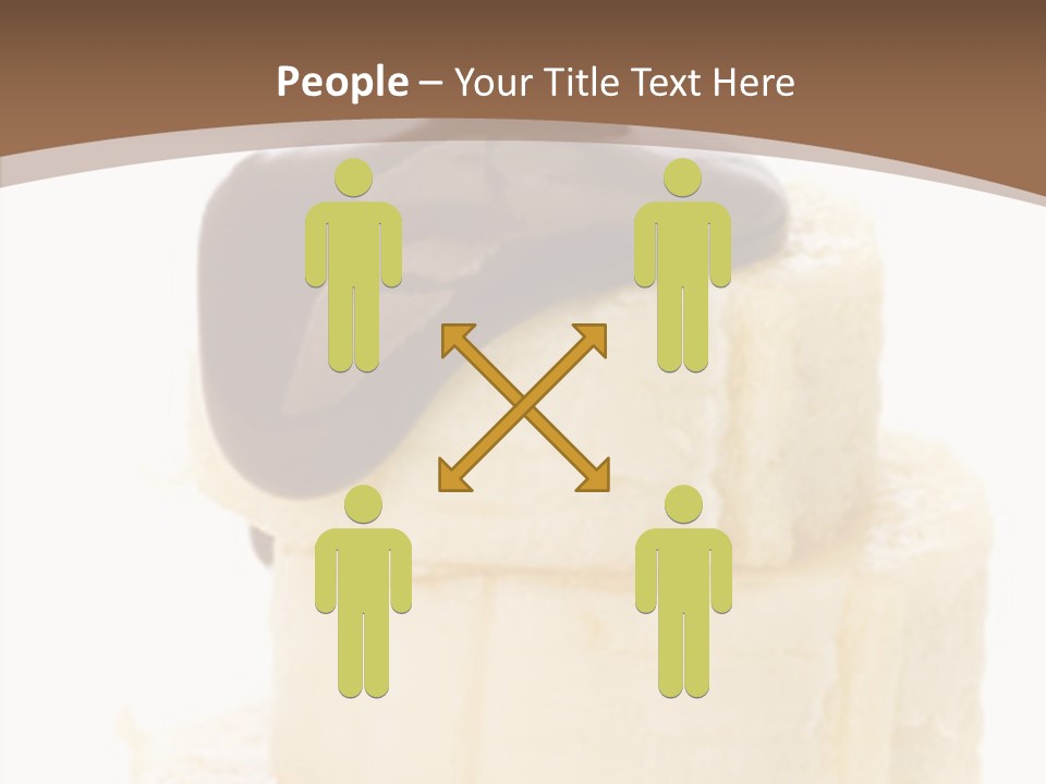 Sweet Melting Isolated PowerPoint Template