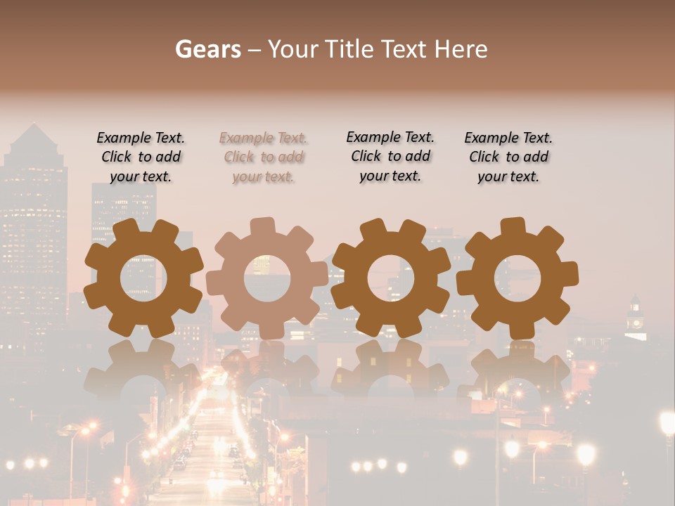 Business Shot Beautiful PowerPoint Template