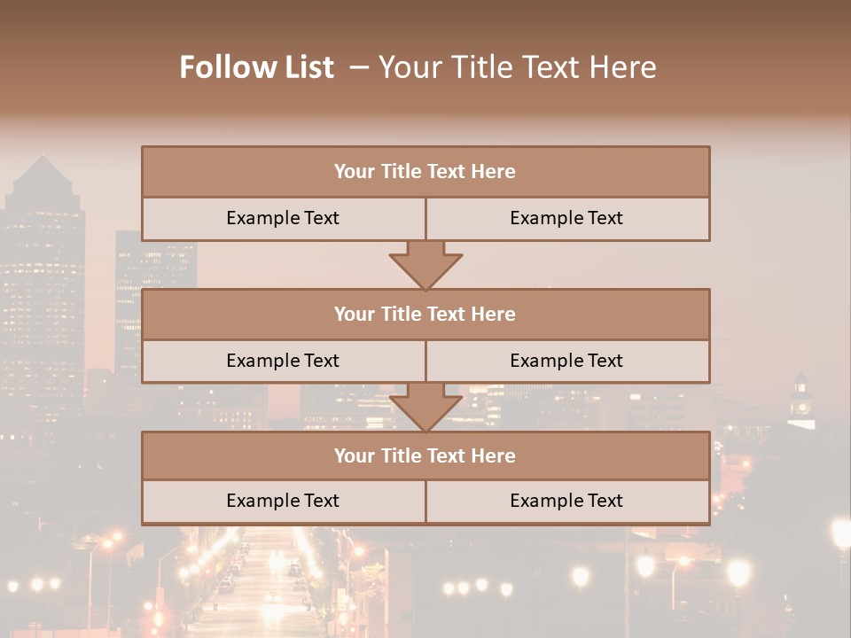 Business Shot Beautiful PowerPoint Template