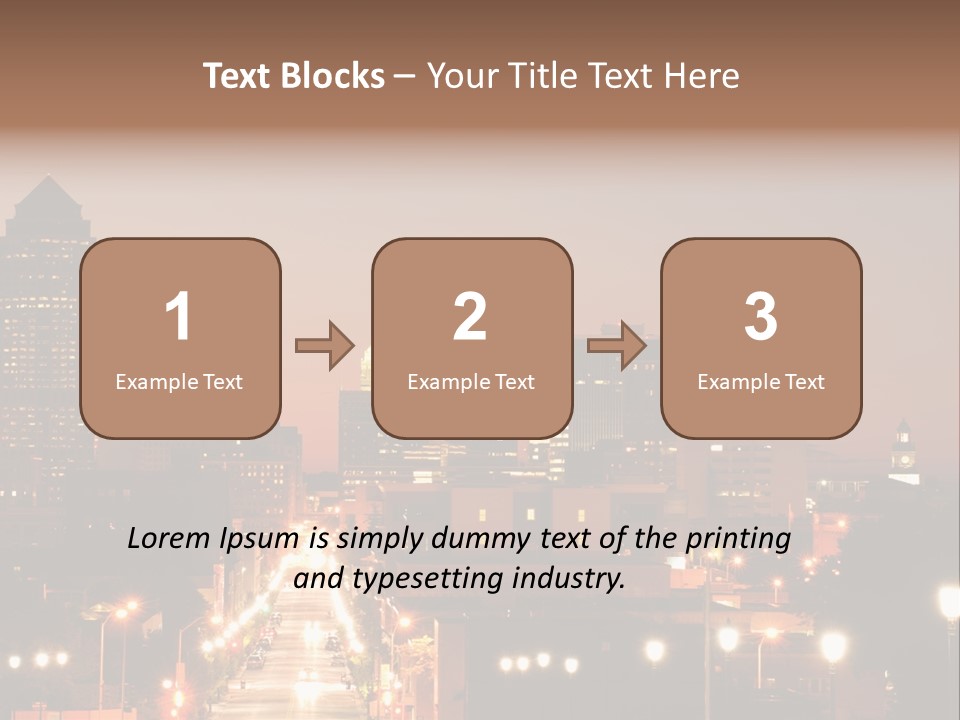 Business Shot Beautiful PowerPoint Template