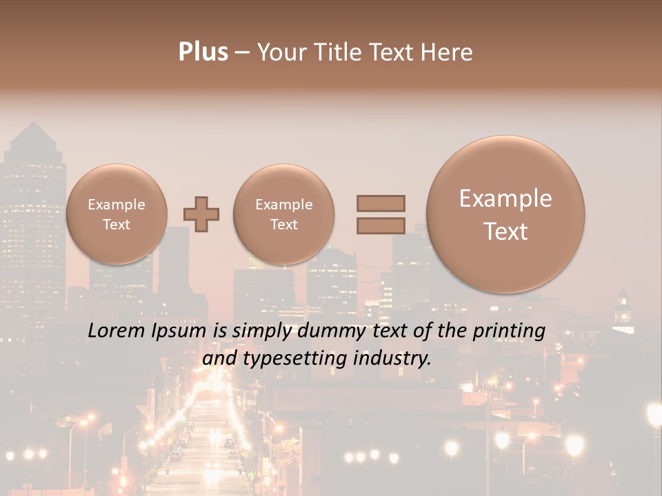 Business Shot Beautiful PowerPoint Template