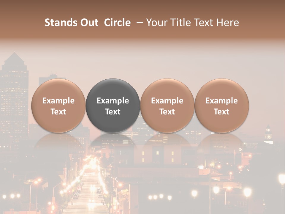 Business Shot Beautiful PowerPoint Template