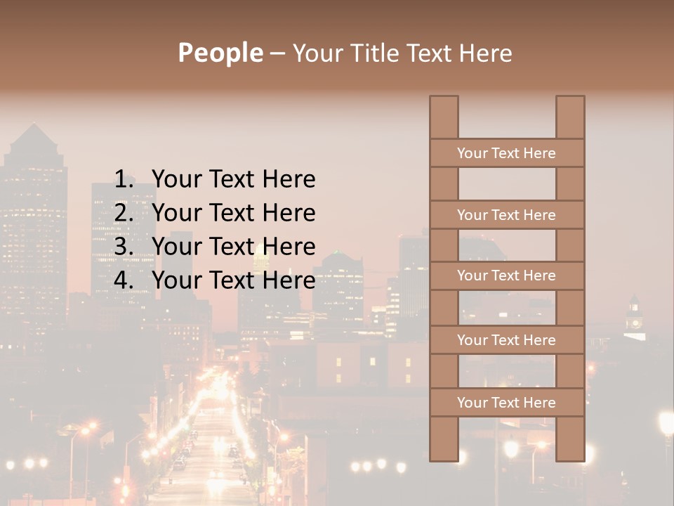 Business Shot Beautiful PowerPoint Template