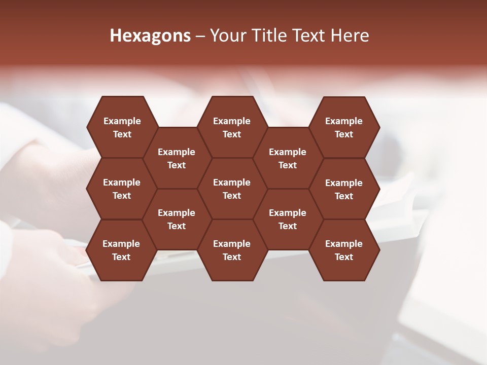 Note Holding Summary PowerPoint Template