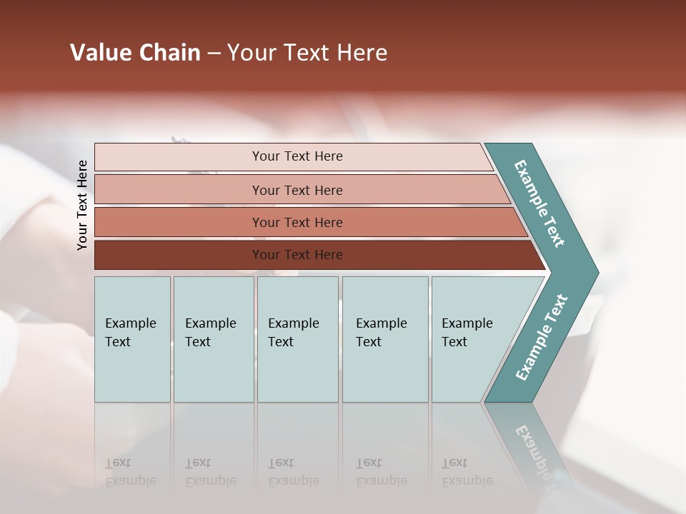 Note Holding Summary PowerPoint Template