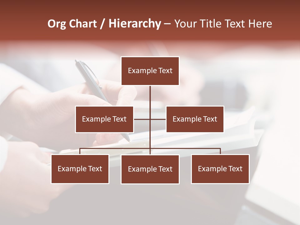 Note Holding Summary PowerPoint Template