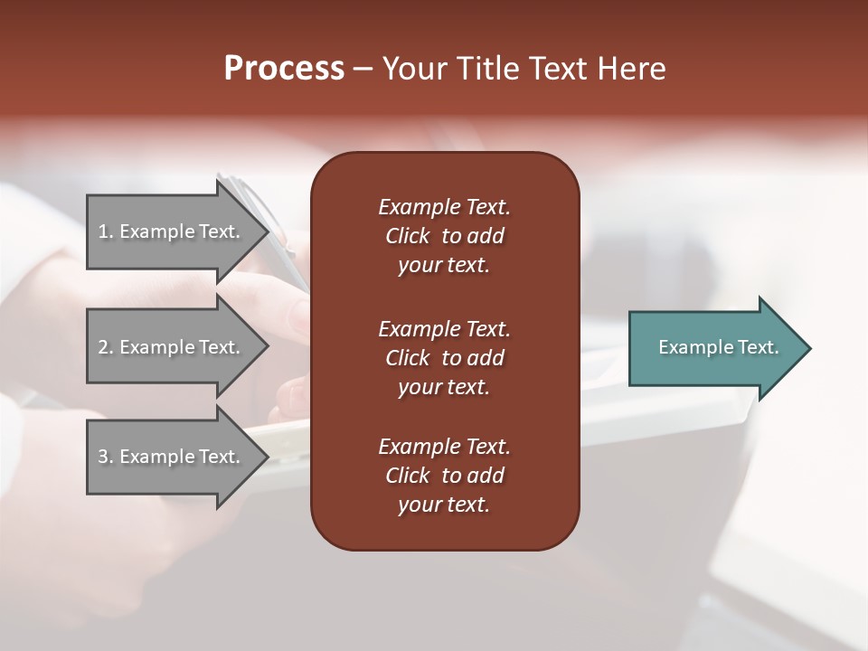 Note Holding Summary PowerPoint Template