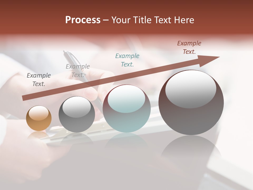 Note Holding Summary PowerPoint Template
