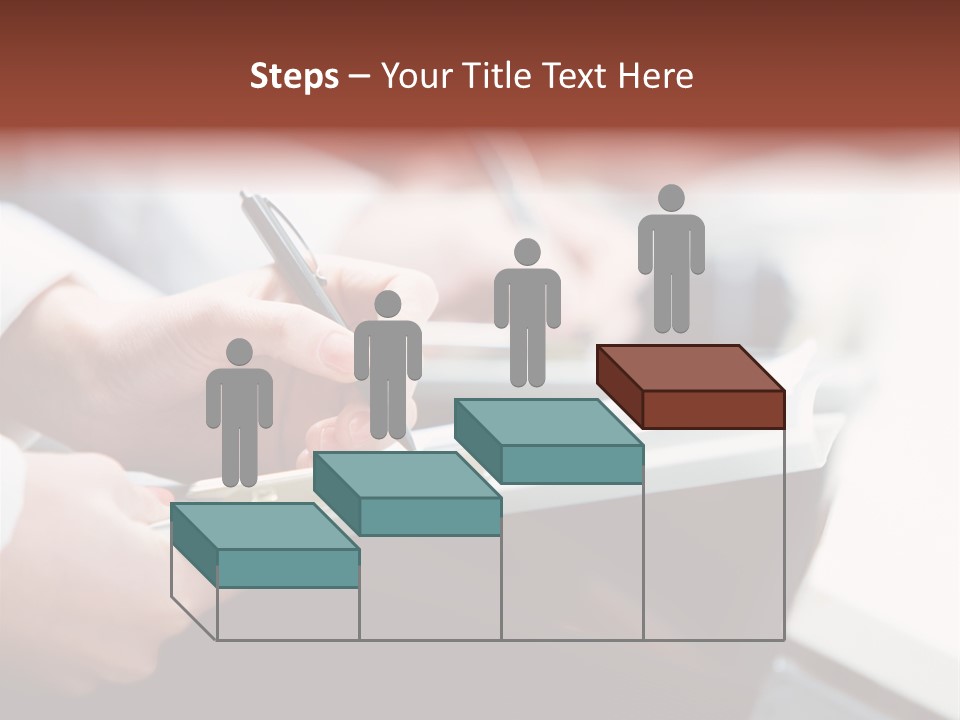 Note Holding Summary PowerPoint Template