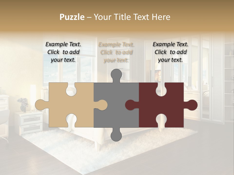 Living Luxury Design PowerPoint Template